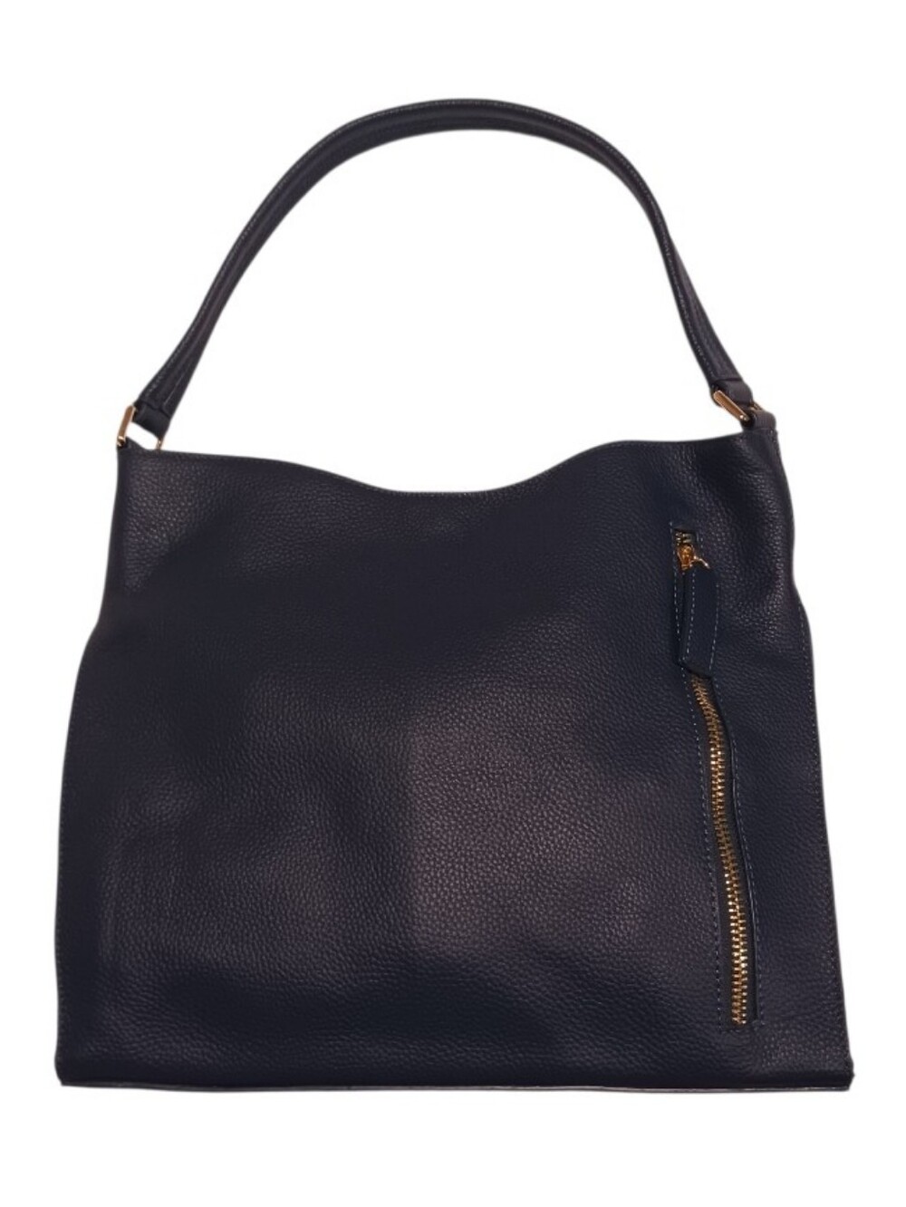 Tote Le Monde Florence Slouch Pebbled Leather Bag - Picture 3 of 15
